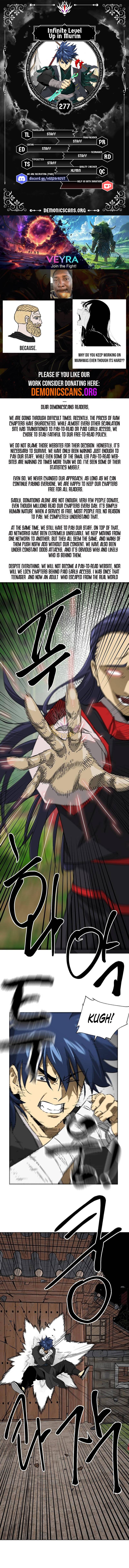 Infinite Level Up in Murim Chapter 277 0